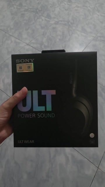 Tai nghe Sony ULT Wear WH-ULT900N Chống ồn Đen. Mua bán Tivi, Âm thanh tại Quận Hà Đông Hà Nội được đăng bởi Nguyễn Run hình 1
