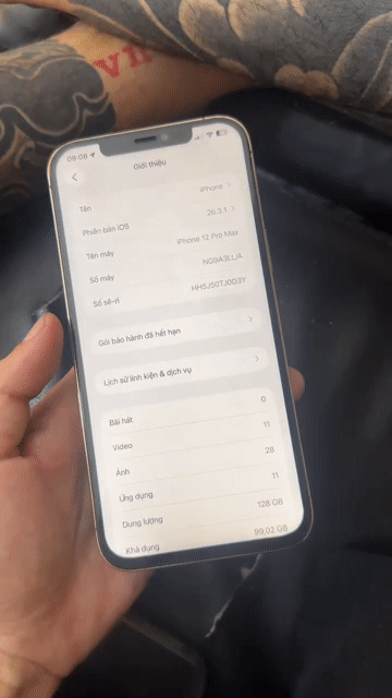 Apple iPhone 12 Pro Max 128GB Vàng. Mua bán Điện thoại tại Thành phố Dĩ An Bình Dương được đăng bởi Anh Đạt hình 1