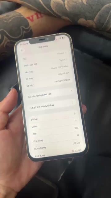 Apple iPhone 12 Pro Max 128GB Vàng. Mua bán Điện thoại tại Thành phố Dĩ An Bình Dương được đăng bởi Anh Đạt hình 1