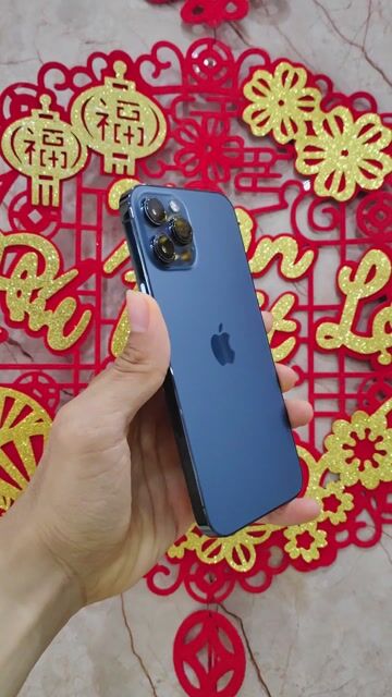 iPhone 12 Pro Max 128GB Xanh Full chức năng. Mua bán Điện thoại tại Quận Lê Chân Hải Phòng được đăng bởi Khánh Phone  hình 1