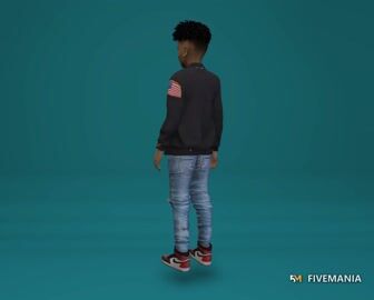 Brandon | Male Teen Ped | Multiple Outfits | Optimized & Fivem Ready [Add-On] — video preview