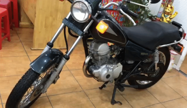 YAMAHA SR 125. ĐỜI 1997.HÀNG HIẾM.ĐẦU NỒI,MÁY ZIN. Mua bán Xe máy tại Quận Phú Nhuận Tp Hồ Chí Minh được đăng bởi MOTO LUU THANH HAI  77A hình 1