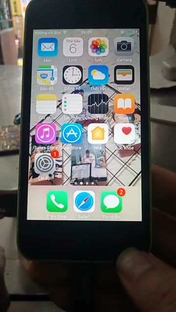 iPhone 5C Xanh lá Đã qua sử dụng. Mua bán Điện thoại tại Quận 4 Tp Hồ Chí Minh được đăng bởi dọn kho hình 1