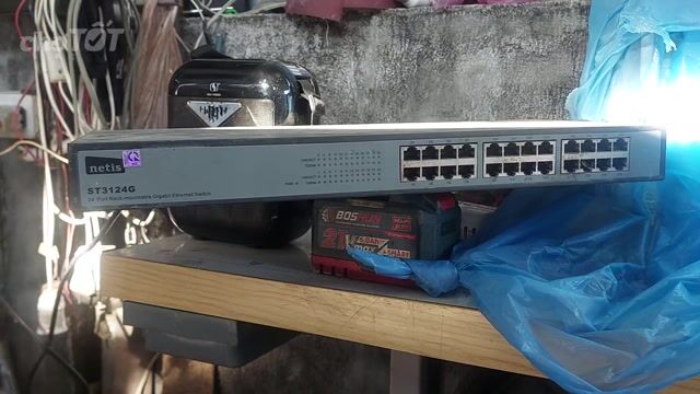 Bộ chia mạng Netis ST3124G 24 cổng Gigabit. Mua bán Phụ kiện (Màn hình, Chuột...) tại Huyện Yên Thành Nghệ An được đăng bởi Hùngvânsơnlâm hình 1