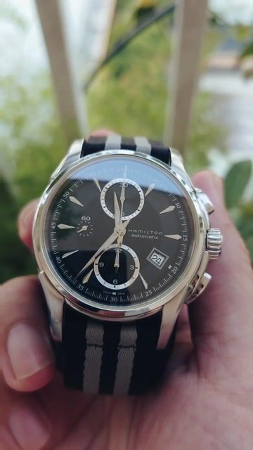 Hamilton Jazzmaster Chronograph Rất Đẹp. Mua bán Đồng hồ tại Thành phố Thủ Đức Tp Hồ Chí Minh được đăng bởi Khánh hình 1