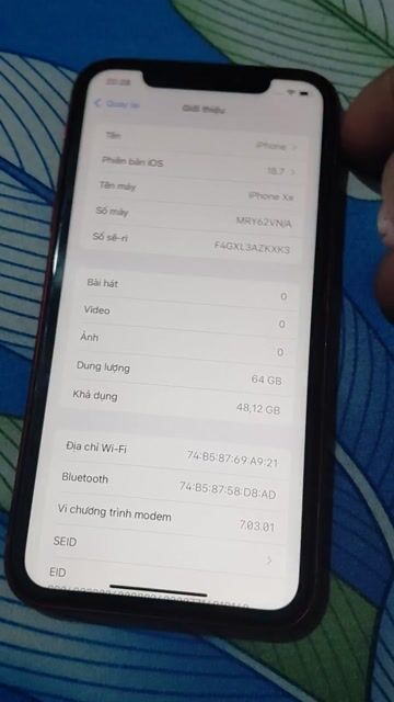Bán iphone xr lỗi màn. Mua bán Điện thoại tại Huyện Tân Trụ Long An được đăng bởi Bắp Nấu hình 1