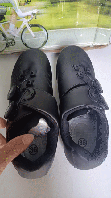Giày chạy xe đạp  shoes Đen 36. Mua bán Giày dép tại Huyện Nhà Bè Tp Hồ Chí Minh được đăng bởi Thanh lý hàng new hình 1