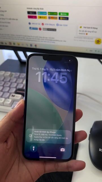13 Pro 128GB Xanh VN/A 99% có Ship. Mua bán Điện thoại tại Quận 12 Tp Hồ Chí Minh được đăng bởi a Liêm hình 1