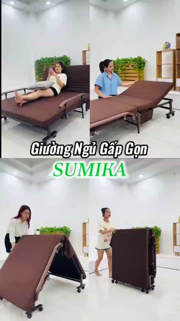 Mới 90%-TL Giường nệm xếp khung thép HQ SUMIKA339C. Mua bán Giường, chăn ga gối nệm tại Huyện Bình Chánh Tp Hồ Chí Minh được đăng bởi Kim Trà  hình 1