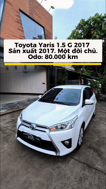 Toyota Yaris 1.5G 2017 - 80.000km. Mua bán Ô tô tại Quận Bình Tân Tp Hồ Chí Minh được đăng bởi Hai Tran Auto hình 1