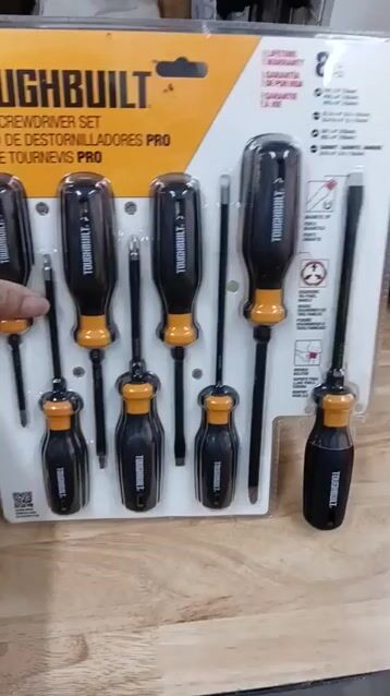 Bộ tua vít Toughbuilt 8 chi tiết. Mua bán Đồ chuyên dụng, Giống nuôi trồng tại Quận Lê Chân Hải Phòng được đăng bởi An Vũ Khang Computer hình 1