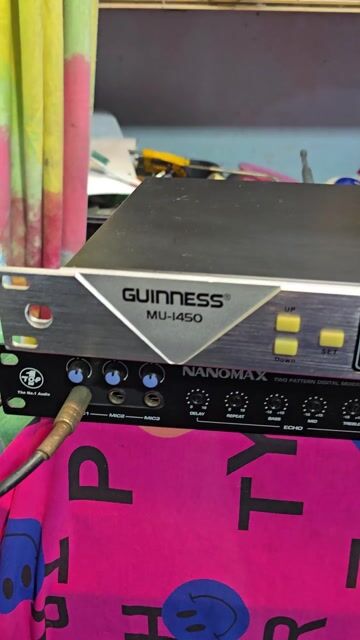 Micro không dây Guinness MU-1450. Mua bán Tivi, Âm thanh tại Huyện Bình Chánh Tp Hồ Chí Minh được đăng bởi HOÀNG chuyên đẩy bãi  hình 1