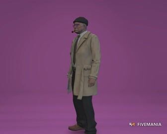 George | Male Ped | Multiple Outfits | Optimized & Fivem Ready [Add-On] — video preview