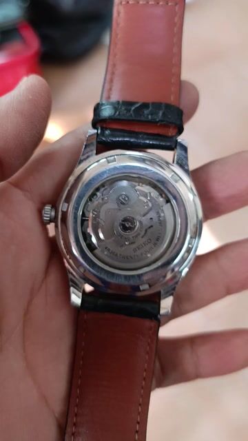 Đồng hồ Seiko 5 Sports Dây da Đen Nam. Mua bán Đồng hồ tại Quận 1 Tp Hồ Chí Minh được đăng bởi Đồ Seconhand Vintage hình 1