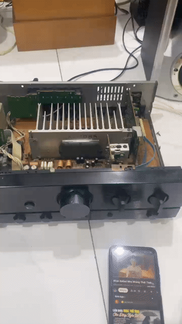 Bộ khuếch đại Panasonic SU-VX500 Đen. Mua bán Tivi, Âm thanh tại Huyện Hoài Đức Hà Nội được đăng bởi Niềm vui trao đổi hình 1