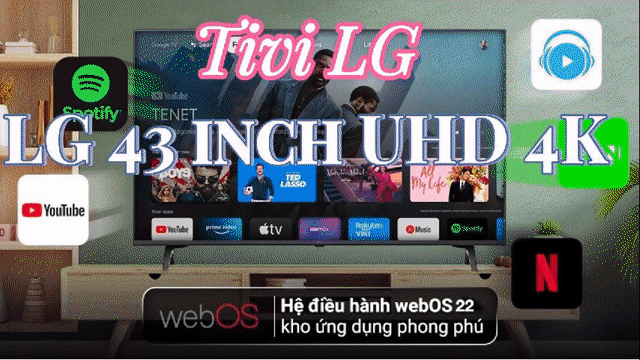 Tivi Smart Tv LG 43 inch 4K ❤ Giao Lắp Nhanh ❤️. Mua bán Tivi, Âm thanh tại Thành phố Thủ Đức Tp Hồ Chí Minh được đăng bởi Điện Tử Minh hình 1
