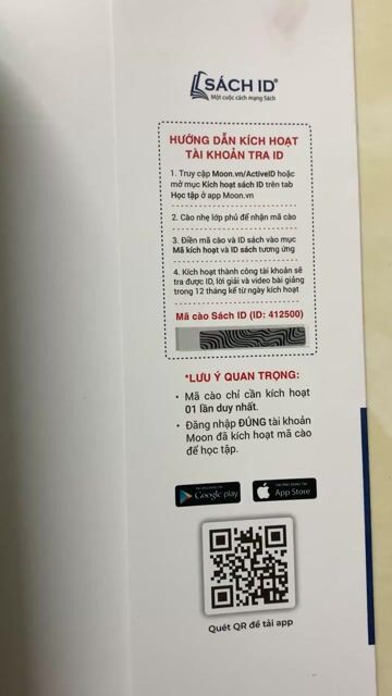 Sách Tự học hoá học 10 tập 2 Moonbook còn id mới. Mua bán Sách tại Quận Hoàng Mai Hà Nội được đăng bởi Ngọc Anh hình 1