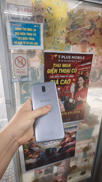 Samsung Galaxy J8 Xám. Mua bán Điện thoại tại Thành phố Huế Thừa Thiên Huế được đăng bởi T PLUS MOBILE MUA BÁN ĐIỆN THOẠI hình 1