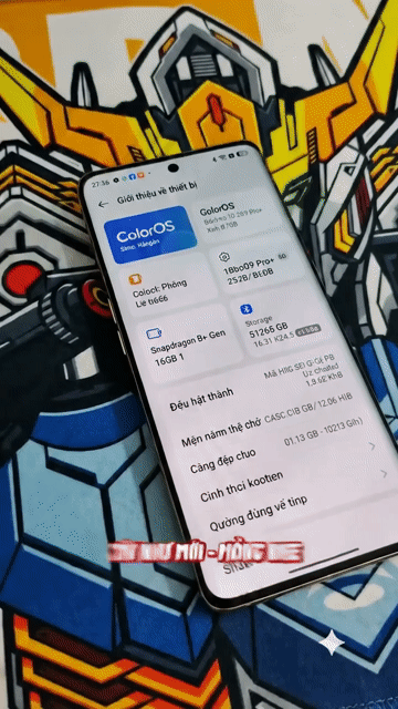 OPPO Reno9 Pro+ 5G 16GB/512GB Vàng. Mua bán Điện thoại tại Quận Hà Đông Hà Nội được đăng bởi Đào Bảo hình 1