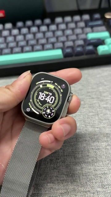Apple Watch Ultra 49mm Titanium Bạc vn/a. Mua bán Thiết bị đeo thông minh tại Thành phố Thủ Đức Tp Hồ Chí Minh được đăng bởi Võ Nhân hình 1
