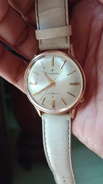 Đồng hồ Seikomatic 30j Vàng 14k Thập niên 1960. Mua bán Đồ sưu tầm, đồ cổ tại Quận Ngũ Hành Sơn Đà Nẵng được đăng bởi HẢI VIỆT AUDIO hình 1
