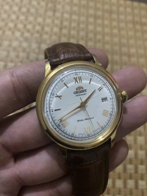 Đồng hồ Orient Bambino Gen 2 Version 2 Nam Vàng. Mua bán Đồng hồ tại Huyện Đô Lương Nghệ An được đăng bởi Khang Nguyen hình 1