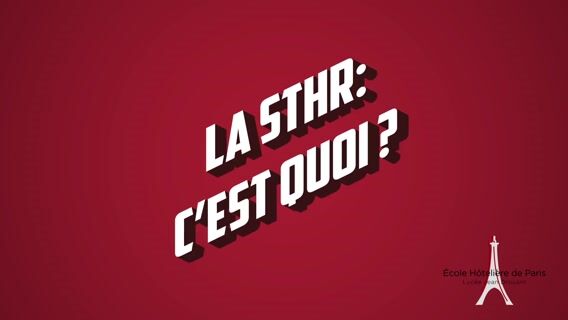 STHR, le Bac Technologique Hôtelier