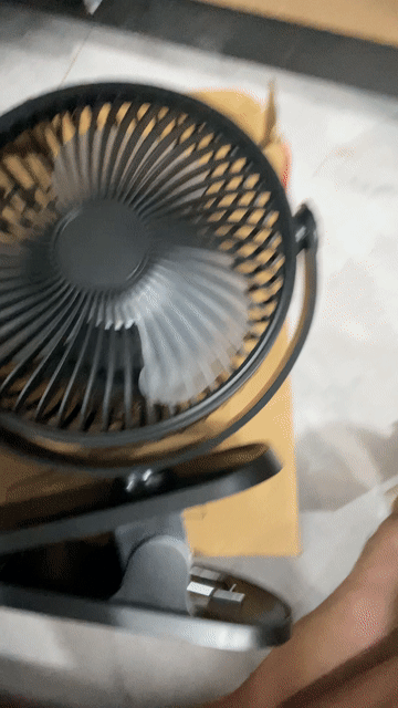 Quạt kẹp K12 Đen. Mua bán Quạt tại Huyện Long Phú Sóc Trăng được đăng bởi Store Hời Ghê hình 1