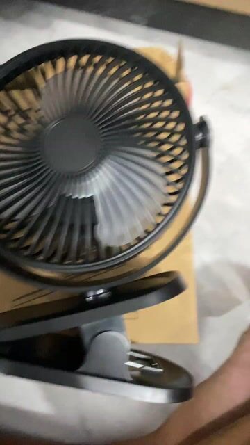 Quạt kẹp K12 Đen. Mua bán Quạt tại Huyện Long Phú Sóc Trăng được đăng bởi Store Hời Ghê hình 1