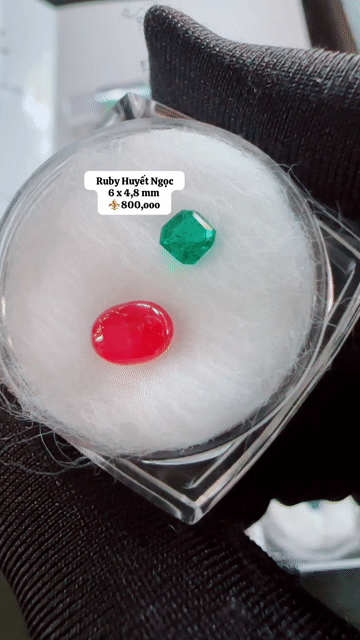 đá quý ruby huyết ngọc 6 x 4.8mm đá tự nhiên đá qu. Mua bán Đồ sưu tầm, đồ cổ tại Quận Bình Thạnh Tp Hồ Chí Minh được đăng bởi Rio Natural Gemstone Jewelry hình 1