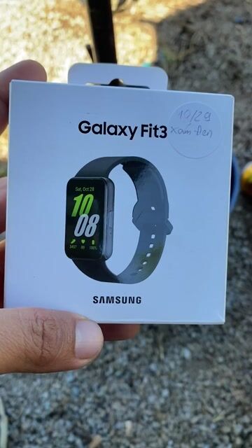 Samsung Galaxy Fit3 R390 Đen. Mua bán Thiết bị đeo thông minh tại Quận Cẩm Lệ Đà Nẵng được đăng bởi Anh Vũ hình 1