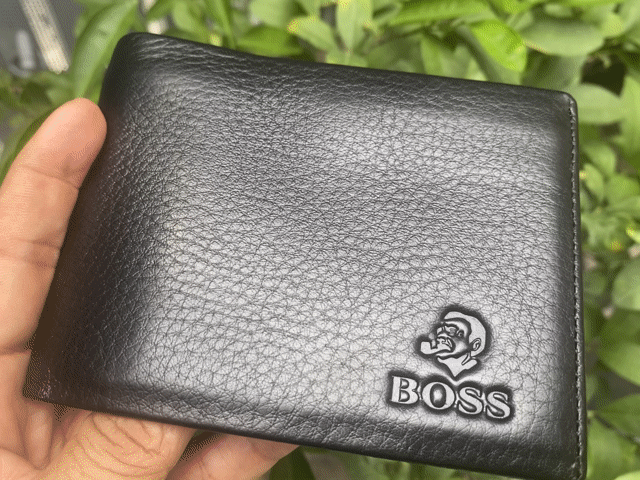 Ví nam da bò Đen. Mua bán Túi xách tại Thành phố Thủ Dầu Một Bình Dương được đăng bởi Shop Đồ Da Thật hình 1
