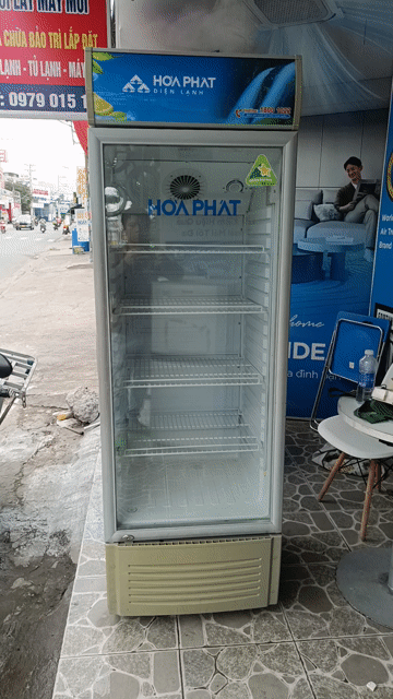 Tủ mát Hòa Phát 280 lít đã sử dụng. Mua bán Tủ lạnh tại Quận Bình Thạnh Tp Hồ Chí Minh được đăng bởi Nguyễn Duy Quang hình 1