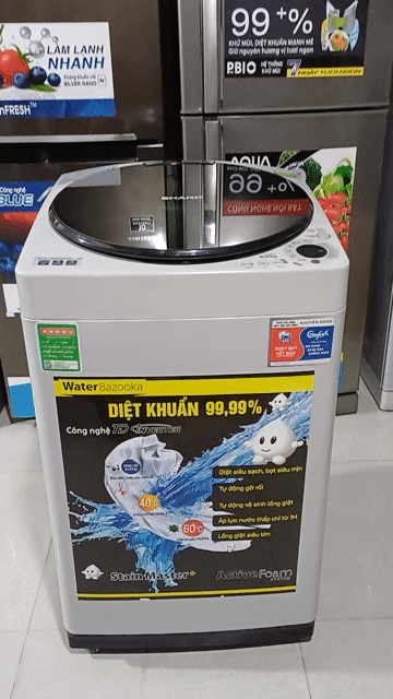 Máy giặt Sharp Inverter Trắng 8 kg. Mua bán Máy giặt tại Quận Bình Tân Tp Hồ Chí Minh được đăng bởi Phạm Thị Bích Mai hình 1