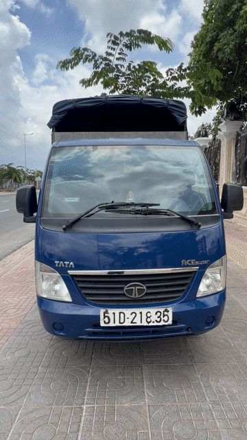TATA ACE super 2017 mui bạc. Mua bán Xe tải, xe ben tại Thị xã Phú Mỹ Bà Rịa - Vũng Tàu được đăng bởi CAO KHÁNH NGÂN hình 1