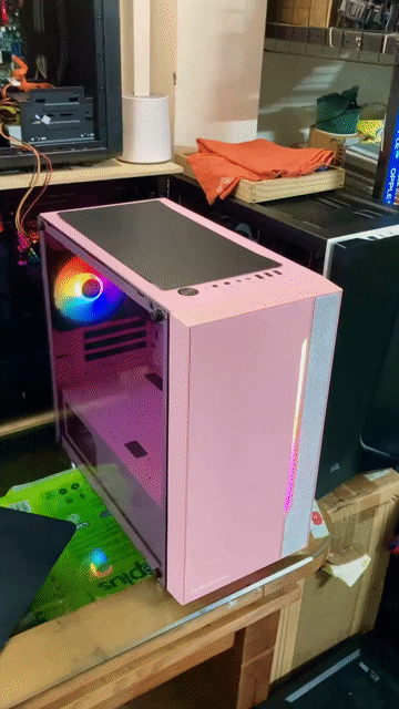 Vỏ case Hồng 3 Fan LED RGB. Mua bán Linh kiện (RAM, Card...) tại Quận 12 Tp Hồ Chí Minh được đăng bởi Lâm Đức hình 1