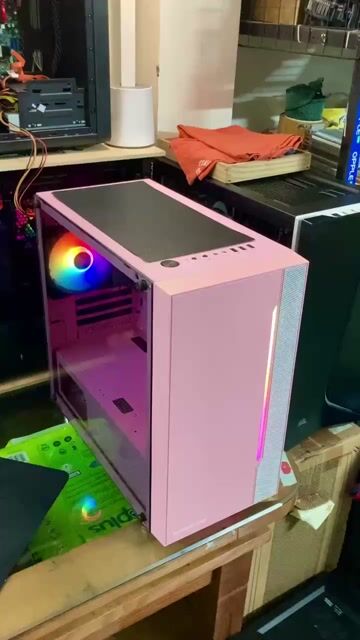 Vỏ case Hồng 3 Fan LED RGB. Mua bán Linh kiện (RAM, Card...) tại Quận 12 Tp Hồ Chí Minh được đăng bởi Lâm Đức hình 1