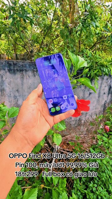 OPPO Find X8 Ultra 5G 16/512Gb Pin 100 lướt 99,9% . Mua bán Điện thoại tại Thành phố Mỹ Tho Tiền Giang được đăng bởi LH Max Dilys hình 1