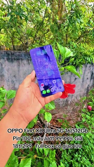OPPO Find X8 Ultra 5G 16/512Gb Pin 100 lướt 99,9% . Mua bán Điện thoại tại Thành phố Mỹ Tho Tiền Giang được đăng bởi LH Max Dilys hình 1