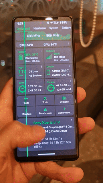 Sony Xperia 5 Mark IV 128GB Đen. Mua bán Điện thoại tại Quận 5 Tp Hồ Chí Minh được đăng bởi Nguyễn Sĩ Hoàng hình 1