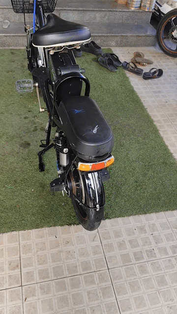 Xe đạp điện Asama màu Đen. Mua bán Xe đạp tại Thành phố Biên Hòa Đồng Nai được đăng bởi Vũ Huy Hoàng  hình 1