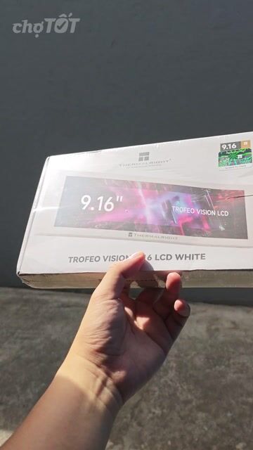 Màn hình LCD Thermalright Trofeo Vision 9.16 Trắng. Mua bán Phụ kiện (Màn hình, Chuột...) tại Quận Liên Chiểu Đà Nẵng được đăng bởi NGUYỄN HUY hình 1