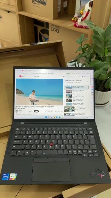 Lenovo ThinkPad X1 Carbon Gen 9 i7. Mua bán Laptop tại Quận Nam Từ Liêm Hà Nội được đăng bởi Junioor Computer hình 1