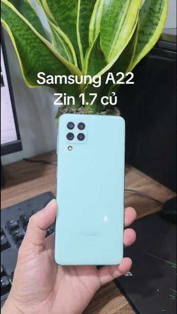 Samsung A22 6GB/128GB Màn zin mượt. Mua bán Điện thoại tại Quận Hà Đông Hà Nội được đăng bởi Shop Điện Thoại Cũ Zin hình 1