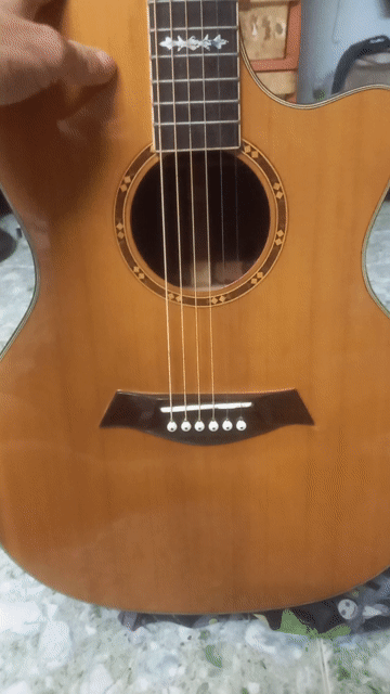 Đàn guitar acoustic Guitar Long Gỗ Mahogany Nâu. Mua bán Nhạc cụ tại Quận Gò Vấp Tp Hồ Chí Minh được đăng bởi quang hình 1
