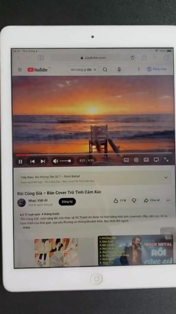 IPAD AIR  MÀU BẠC ĐẸP ,PIN 100%. Mua bán Máy tính bảng tại Quận Gò Vấp Tp Hồ Chí Minh được đăng bởi Đồ cũ dư bán rẻ hình 1