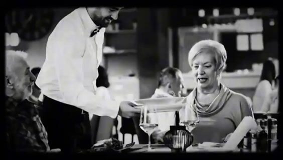 Service avec le sourire