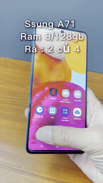 Samsung Galaxy A71 128GB Xanh. Mua bán Điện thoại tại Quận 4 Tp Hồ Chí Minh được đăng bởi Tuấn hình 1