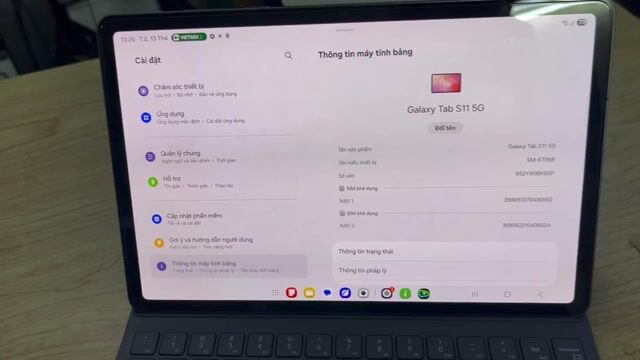 Samsung Galaxy Tab S11 5G 12GB/128GB. Mua bán Máy tính bảng tại Quận Đống Đa Hà Nội được đăng bởi thắng mobile mua bán điện thoại hình 1