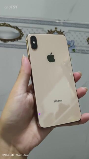 iPhone XS Max 256GB Vàng 2 sim vật lý QTe Full. Mua bán Điện thoại tại Quận Ninh Kiều Cần Thơ được đăng bởi eNhaan bán phone hình 1